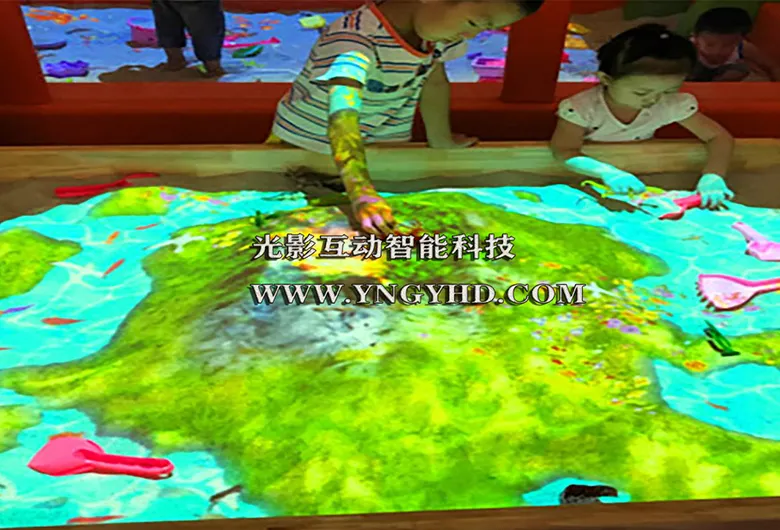 地面互動投影的展示效果有哪些?全息投影制作人員帶你了解