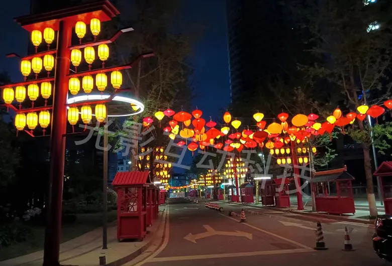 商業街夜市